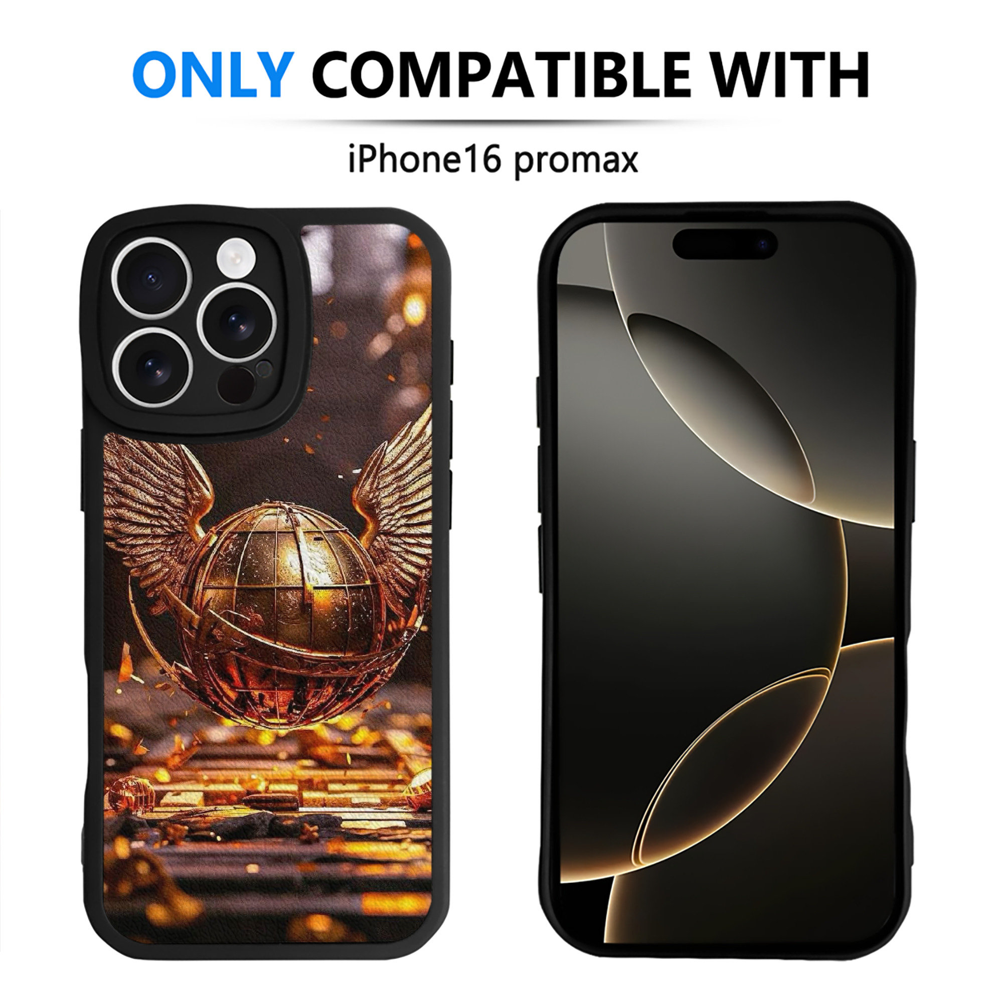 （画像用） Harry Potter ハリー・ポッターシリーズ 【iPhone 16シリーズ対応】シリコンスマホケース（レザー調） 材質：シリコン
